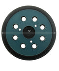 5 Inch 8-Hole Replaceable Oscillating Sanding Pad For Metal Finishing with Dust Extraction Holes, Compatible With DWE Tools