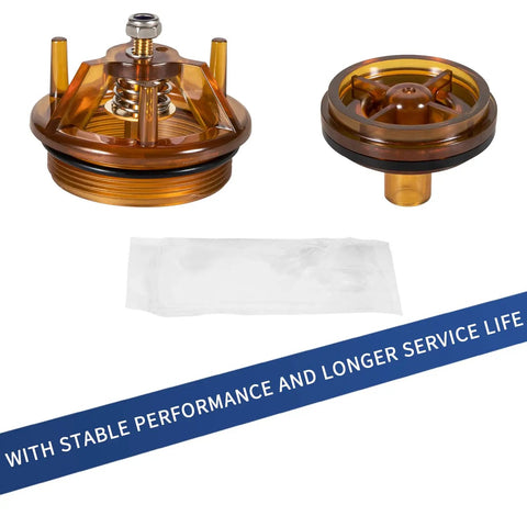 Bonnet Repair Kit For Pressure Vacuum Breakers And Backflow Preventers, Fits 1 In And 1-1/4 In Models, ABS And Steel Build