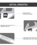 Close-up of Beefy 12 Inch Adjustable Wrench Heavy Duty Crescent Style Tool With CRV Steel Jaw Rust Resistant Drop Forged Construction showing details.