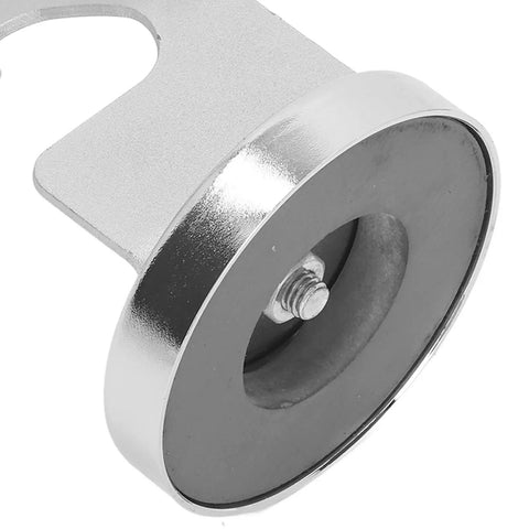 Close-up view of Super Strong Magnetic Welding Torch Holder With Rust Coating, heavy duty stand for MIG guns and TIG torches.