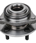 Front Or Rear Wheel Bearing Hub Assembly Set 2 Pack Fits Concorde New Yorker 300M Dodge Intrepid Eagle Vision Plymouth Prowler Left Or Right 5 Lug 3 Bolt Triangular Flange Non ABS
