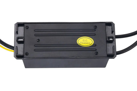 High Power Neon Sign Transformer For Glass Neon Lights 10KV 30mA Power Supply 120V AC black rectangular shape top view