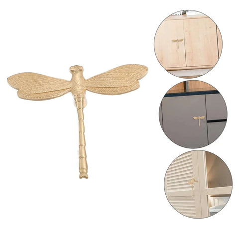 Dope Antiqued Brass Dragonfly Cabinet Knobs With Slick Pull Action For Kitchen Cabinets And Drawer Fronts Built Different Hardware on display.