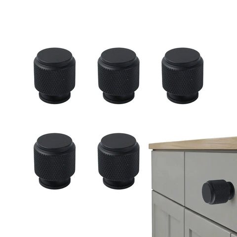 Solid As A Rock Polished Nickel Cabinet Door Knobs With Textured Aluminum Alloy Drawer Pulls Easy Install For Kitchen And Bath No Sweat Wipe Clean Daily Hardware on a drawer.