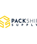Packship Supply logo with yellow geometric design on white background