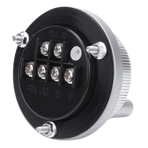 Rear view of Hand Wheel Handle Kit For 5V Manual Pulse Generator And Rotary Encoder For Machine Tools Handy To Use Ultra Thin
