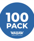 Blue circle logo with '100 Pack Waxaw Industrial' text for Number 10 B-Type Connector 100 Pack Stainless Steel For Beaded Ball Chain Outdoor Indoor Use USA Made