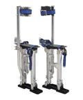 Adjustable Drywall Stilts 15 To 23 Inches Aluminum Lift For Painting Finishing Pruning And Cleaning Built For Easy Maneuverability