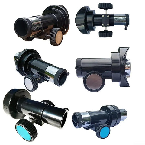 Sturdy Plastic Telescope Focuser With Steel Shaft For Newtonian Reflectors, 1.25 Inch Eyepiece Holder, Black 67mm, various angles