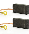 Straight Up Premium Replacement R07 Carbon Brush Set For Superior Electric And Porter Cable Tools Fits Models 7518 7536 7538 N031634 698873 Two Pack Ready To Roll, black carbon brushes with copper wire.