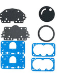 Carburetor Rebuild Kit Replacement For 37-485 Holley 4150 Model Double Pumper 4 Barrel, gaskets and O rings visible