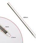 FSR pressure sensor strip, thin-film resistive sensor, 600mm long by 15mm wide with 2.54mm pitch connectors.