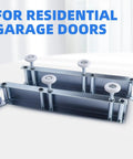 Quick Turn Top Fixture Brackets For Garage Doors With Rollers And Screws Included Space Saving Hardware Must Have Set Of 2