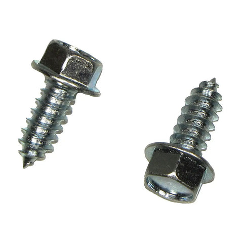 Zinc Plated Hex Washer Head Self Tapping And Thread Cutting Screw Assortment 140 Piece Top Shelf Fastener Kit With Slotted Tips And Sturdy Plastic Bin For Quick Fix And Go Repairs