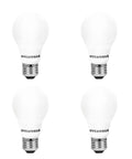 LED Light Bulb 60W Equivalent A19 Four Pack, 8.5W Efficient Daylight Frosted 800 Lumens Medium Base, Energy Saving Bulbs For Home