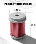 Automatic Transmission Filter And O Ring Kit dimensions 1.49in x 2.1in for Honda CR-V, Pilot, Accord, TL, RDX, RLX, MDX, TSX