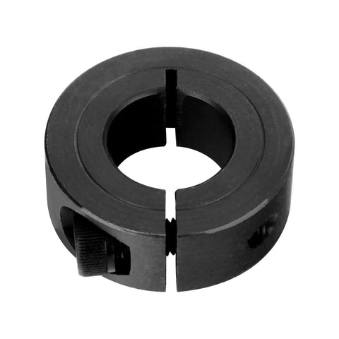 2 Inch Bore Shaft Collar 3 OD 11 Sixteenth Inch Thick 1045 Carbon Steel Heavy Duty Stop Collar For Large Shaft Assemblies Black Oxide Finish