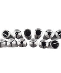 MT3 Morse Taper Collet Set One Eighth To Three Quarters Inch Bore For CNC Milling And Turning Tools Twelve Pack Display
