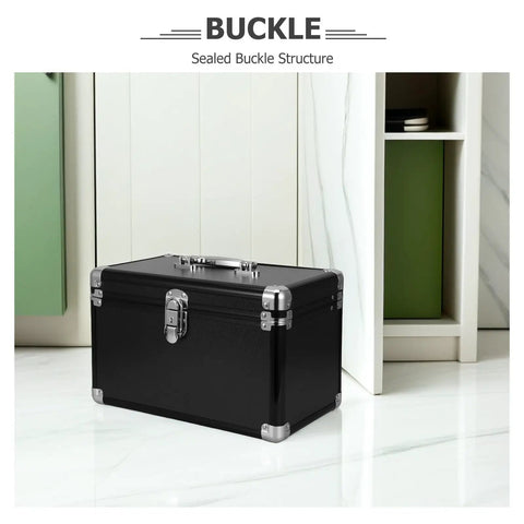 Rugged Aluminum Tool Box With Shock Protection And 2 Layer Sealed Clasp System for Engineers
