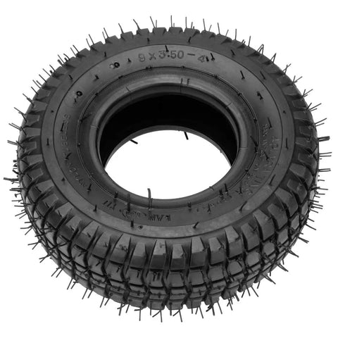 9x3.50-4 Tire And Inner Tube For Mini ATV Quad Go Kart Heavy Duty Petrol Electric Gas Skateboard Scooter Mini Choppers Garden