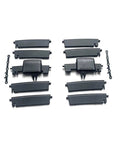 Mercedes Benz W166 ML GL GLS GLE 2011 2018 Rear AC Outlet Tab Clip Repair Kit Right Side Easy Pop In Swap In Durable PC And ABS Replacement No Drama Install For W166 Models, black vent clips