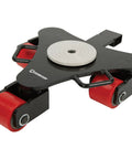 Strongway Heavy Duty Machinery Mover with 360 Degree Rotation Smooth Polyurethane Rollers, durable steel design, compact size.