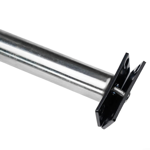 Concealed Door Closer For Interior Doors With Tubular Spring Soft Close, 50Kg Capacity, Hidden In Frame, Silver Black Finish