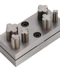 Pro Grade Disc Cutter Set For Jewelry Making With Clover Punches, Multi Size Earring Die Punch Tool Kit on steel base