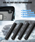 Car Sun Visor Repair Kit 4Pcs Rubber Visor Tubes For Driver And Passenger Side Auto Sun Visor Pipe Replacement Accessories