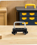 Heavy Duty Roof Rack Clamps For Quick Cargo Carrier Mounts With Noise Reduction Design, shown on workshop table
