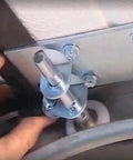 2 Pack Nylon Garage Door Rollers With 1.8 Inch Wheels And 4 Inch Stems, Ultra Quiet Replacement Track Wheels With 11 Ball Bearing