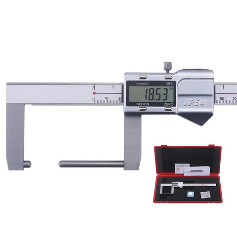 Ball Tip Digital Wall Thickness Caliper 0-6 Inch Electronic Caliper With LCD Display Pro Grade Stainless Steel Measuring Tool