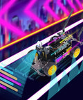 AI Powered RC Robot Car With Deep Learning And Ackermann Steering For Real Time Autonomous Driving Self Driving Platform For STEM Education A Cool Project For Teens And Engineers To Build Learn And Create, front view, yellow wheels