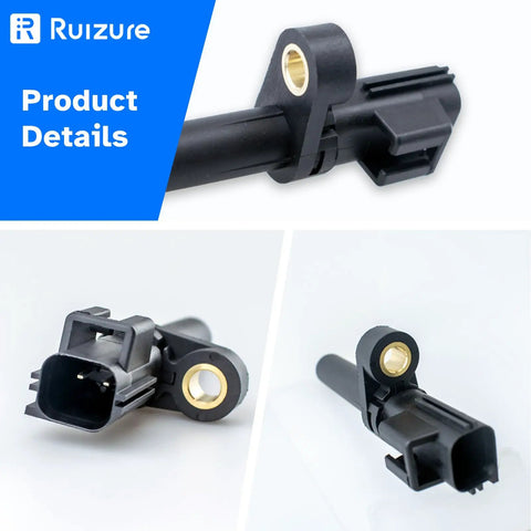Premium Grade Rear Abs Wheel Speed Sensor Left And Right Pair Designed For Dodge Ram 1500 2500 Durango 2007 2008 2009 2010 2011 2012 Hella Durable Abs Module Replacement Smooth Ride Fix close-up showing sensor connector and features.