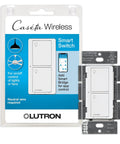 Smart Light Switch With Hub Required, Control From App Or Voice, Schedule Scenes, 6 Amp, Single Pole Or 3-Way, Neutral Required, White Finish