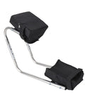 Stainless Steel Folding Garden Kneeler and Seat With Ergonomic Ankle Support, Multipurpose Gardening Tool For Weeding, Planting And Reaching
