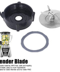 Stainless Steel Blender Replacement Kit With O Rings Sealing Gasket For Blender Base Juicing Machine Parts For Juicer, blade and gasket set