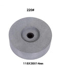Heavy Duty Dual Grit Sharpening Wheel For Five Inch Bench Grinders With No Sweat Water Cooling, 220 grit, 118x38x14mm.