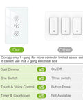 Comparison of Triple Dimmer Smart Switch for LED Lights with full range dimming against other switches.