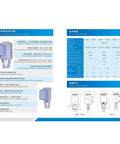 Electronic Hydraulic Valve Actuator With Built In Manual Adjuster And Led Position Gauge For Siemens Hkb60 Mkb60 installation dimensions and technical parameters chart.