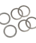 Coilover Thrust Washer Mount Kit With Needle Roller Bearings And Washers 2.5 Inch ID 6 Piece Set stainless steel components