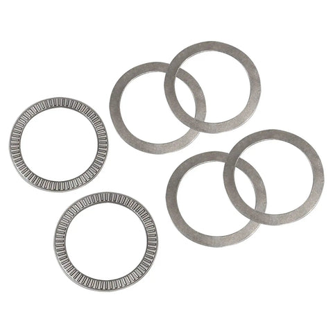 Coilover Thrust Washer Mount Kit With Needle Roller Bearings And Washers 2.5 Inch ID 6 Piece Set stainless steel components