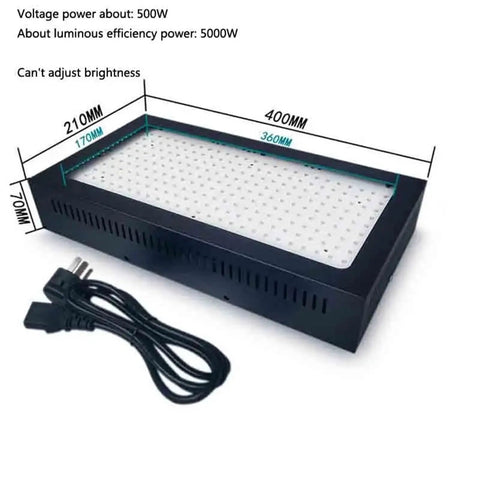 Professional Grade 365Nm UV Curing Lamp For SLA DLP 3D Printers And Resin Crafters Heavy Duty 5000W Cold Light Zero Drama Setup Straight Fire Curing For Photoresin And UV Glue Projects