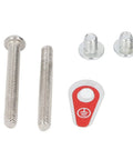 Rock Solid Round Recessed Floor Outlet Kit Featuring Heavy Duty Stainless Steel Case And Dual 20A Three Prong Electrical Sockets No Fuss Install For Home Offices And Commercial Retail, includes screws and grounding tag.