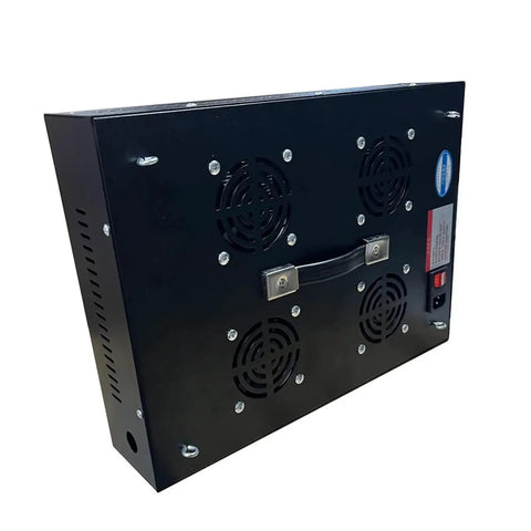 Killer Heavy Duty LED UV Curing Lamp 365NM And 405NM Dual Beam straight up view, featuring ventilation and handle.