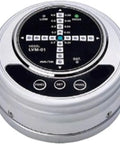 BSWHR Electronic Spirit Level LVM-01 top view, precision measuring tool, circular design with clear display and control buttons.