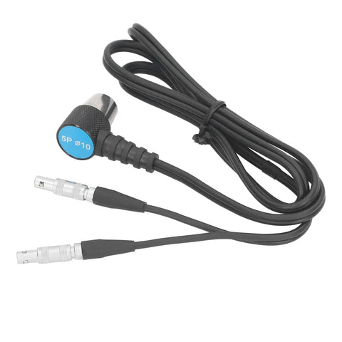 Pro Grade Ultrasonic Thickness Gauge Probe For Metal Testing With Auto Calibration Smart Sensor Wide Measuring Range Transducer Tester Replacement Probe For Precise Non Destructive Evaluation with cables