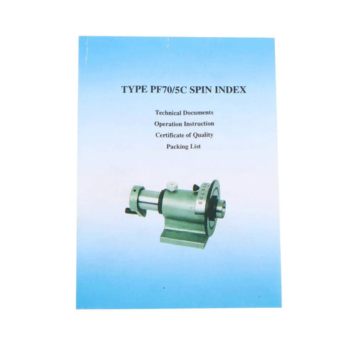 5C Spin Index Fixture Collet for Milling and Grinding, Pro Grade Precision for Tight Angular Positioning, shown with instructions