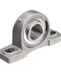 Heavy Duty Stainless Steel SUCP215 Pillow Block Ball Bearing Low Noise High Speed Motion For Metalworking Projects Need To Rip Hard Get Stuff Done Smooth Action Perfect Fit 75mm ID Ideal For Gearboxes On Construction Crews Badass Quality Parts.