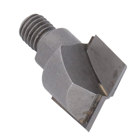 Heavy Duty Keenso Carbide Cleaning Bottom Router Bit 25mm M10 Thread showing a close-up view of the carbide blade and threaded end.